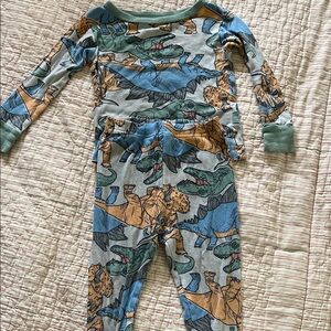 Dinosaur Print Pajama Set